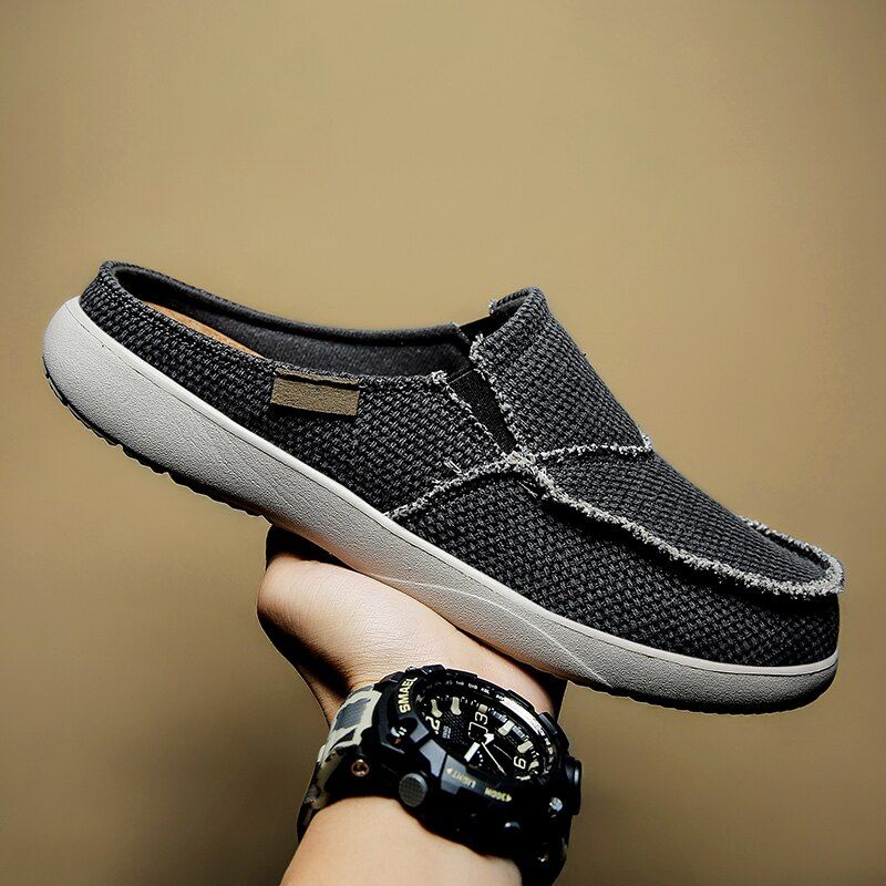 Aniston Heren Mules Casual Schoenen - Kaki