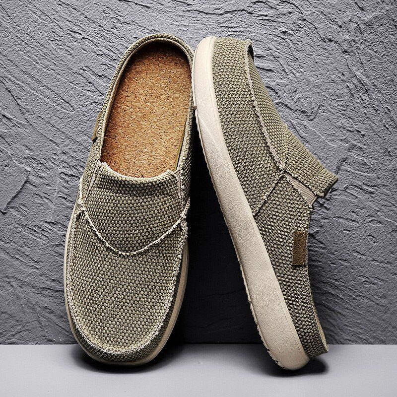 Aniston Heren Mules Casual Schoenen - Kaki
