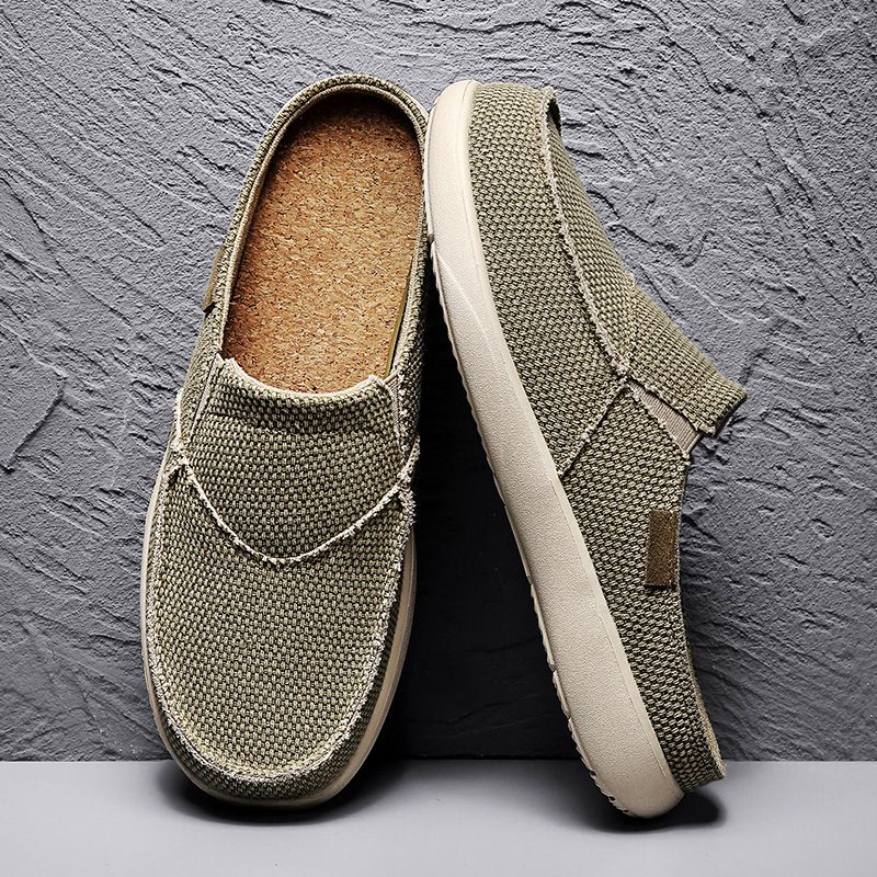 Aniston Heren Mules Casual Schoenen - Kaki