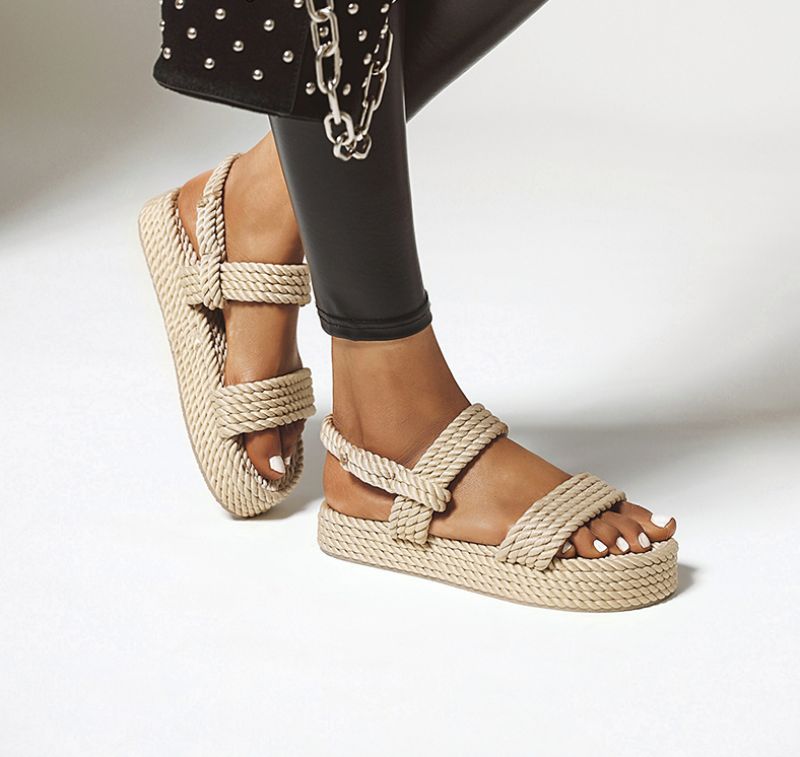 Aniza Sandalen - Abrikoos