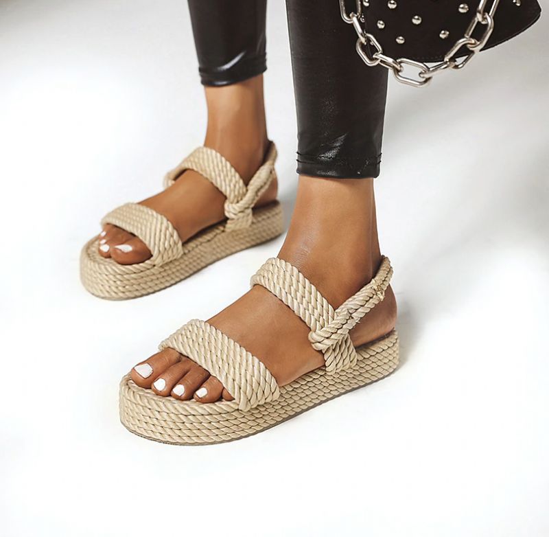 Aniza Sandalen - Abrikoos