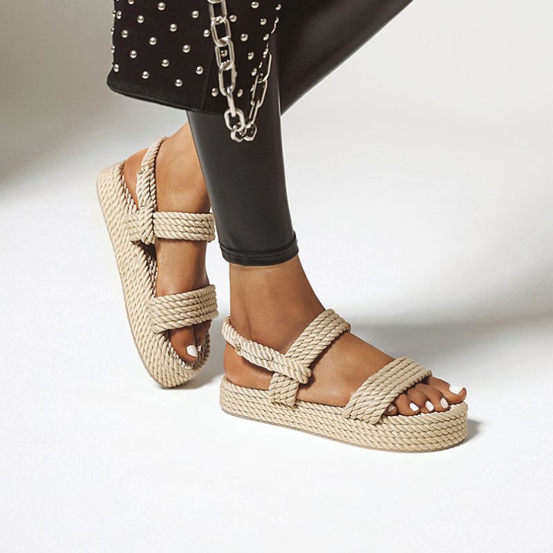 Aniza Sandalen - Abrikoos