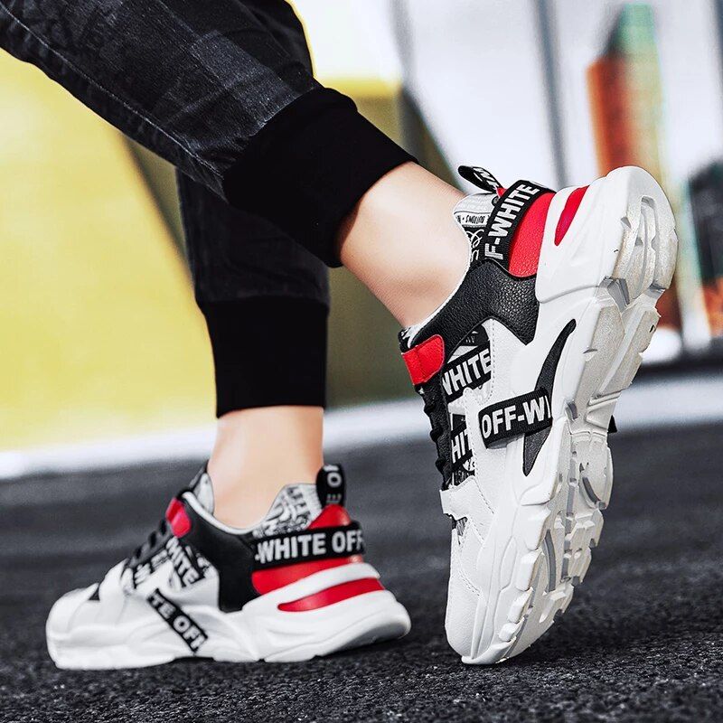 Anthony Heren Casual Sneaker - Rood