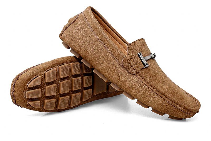 Anthuan Heren Loafers Luxe Schoenen - Beige