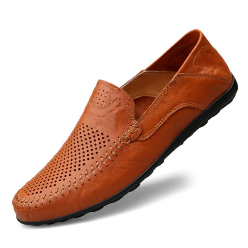 Antonello Heren Loafers Casual Schoenen - Koffie