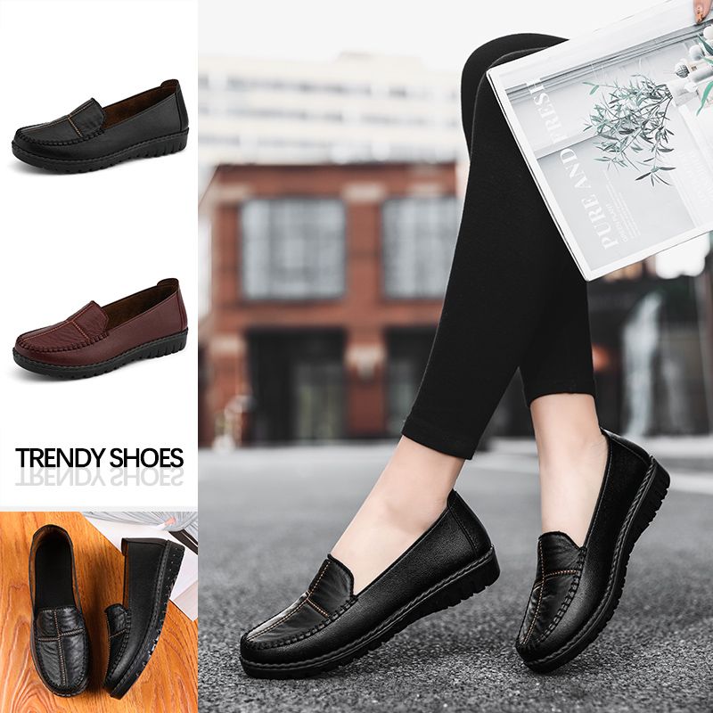 Antonia Dames Loafer Schoenen - Rood