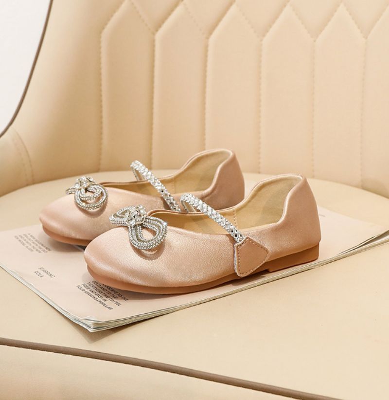 Antonieta Meisjes Platte Schoenen - Beige