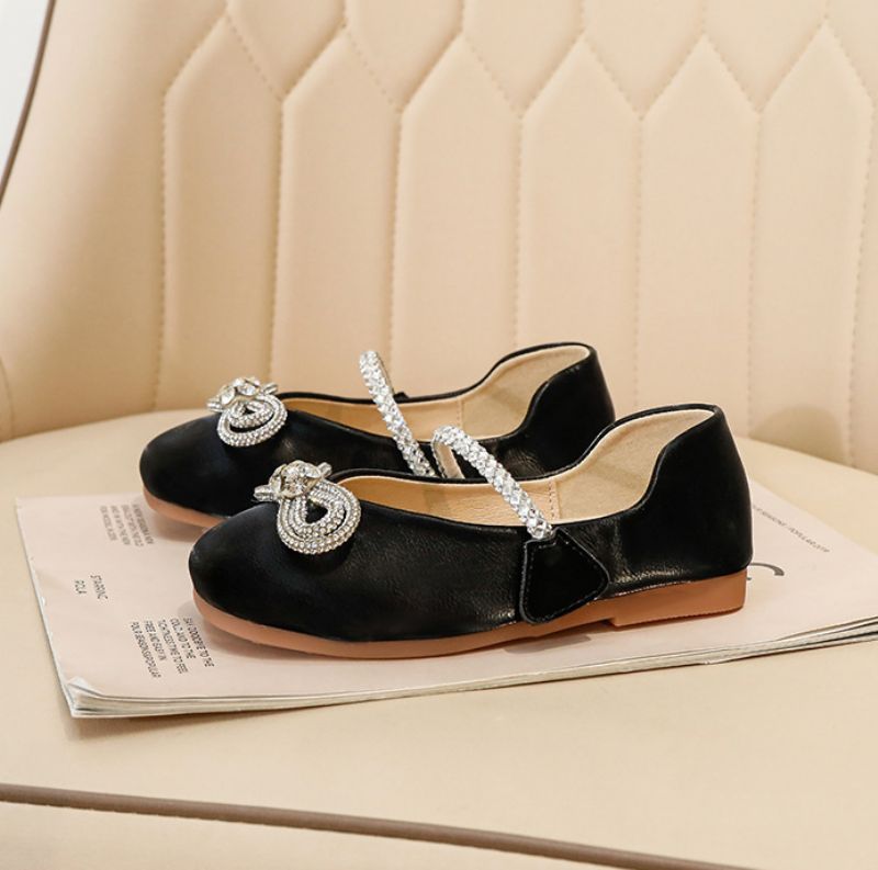 Antonieta Meisjes Platte Schoenen - Beige