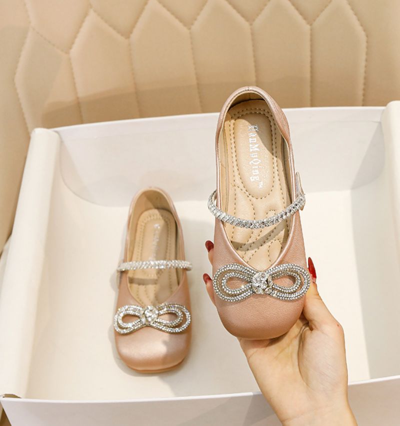Antonieta Meisjes Platte Schoenen - Beige