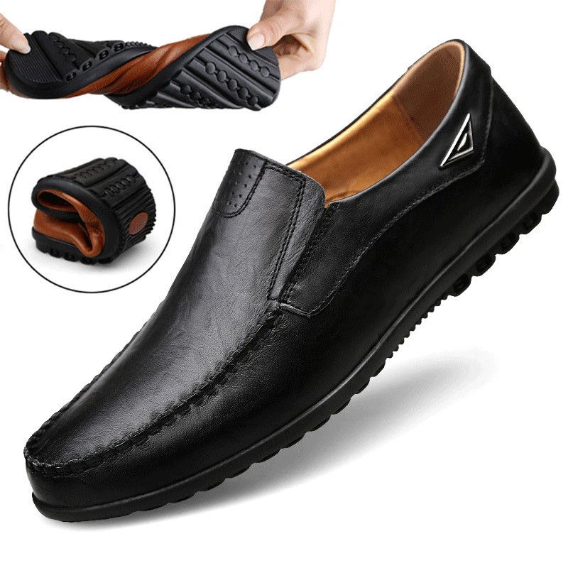 Antonio Heren Loafers Dress Schoenen - Zwart