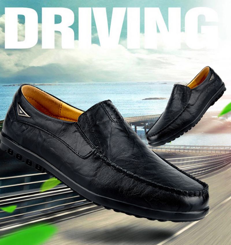 Antonio Heren Loafers Dress Schoenen - Zwart