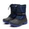 Marineblauw Bont