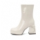 Beige Geen bont
