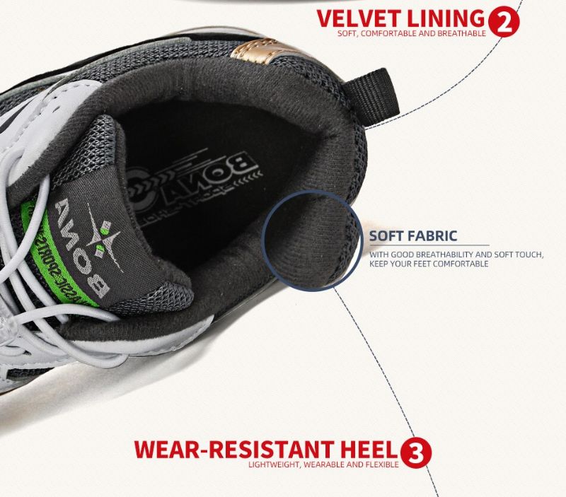 Anyelo Jongens Hardloopschoenen - Zwart