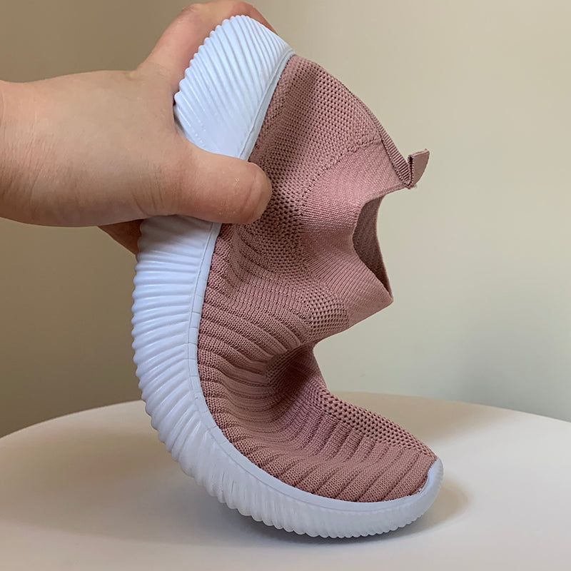 Anyi Dames Slip-on Schoenen - Zwart