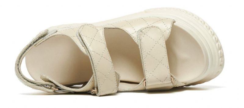 Apolinar Dames Platform Sandaal - Beige