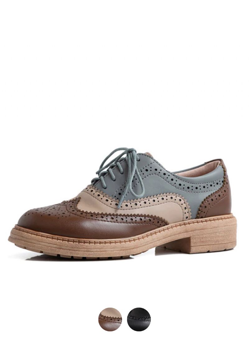 Aquamarine Dames Oxfords Schoenen