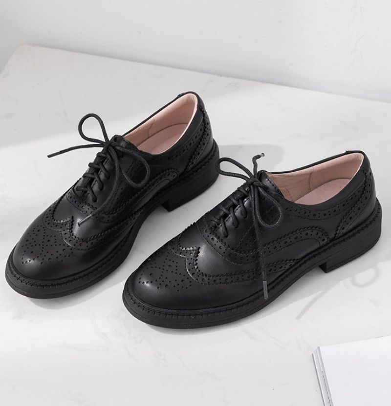 Aquamarine Dames Oxfords Schoenen - Bruin