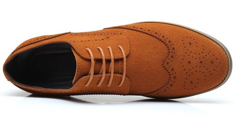 Arce Heren Loafers Geklede Schoenen - Oranje