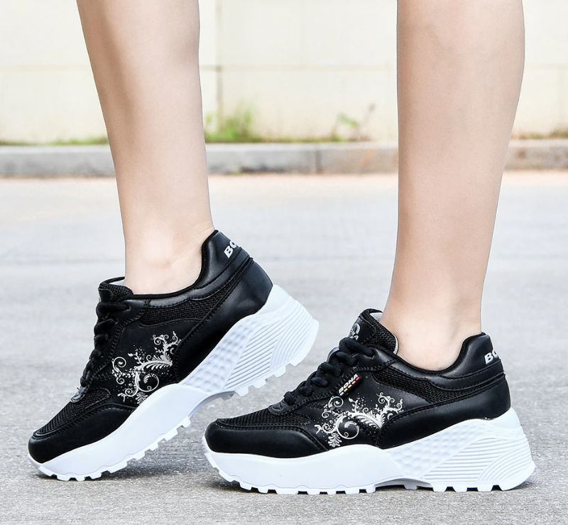 Archi Dames Comfortabele Ademende Sneaker - Wit