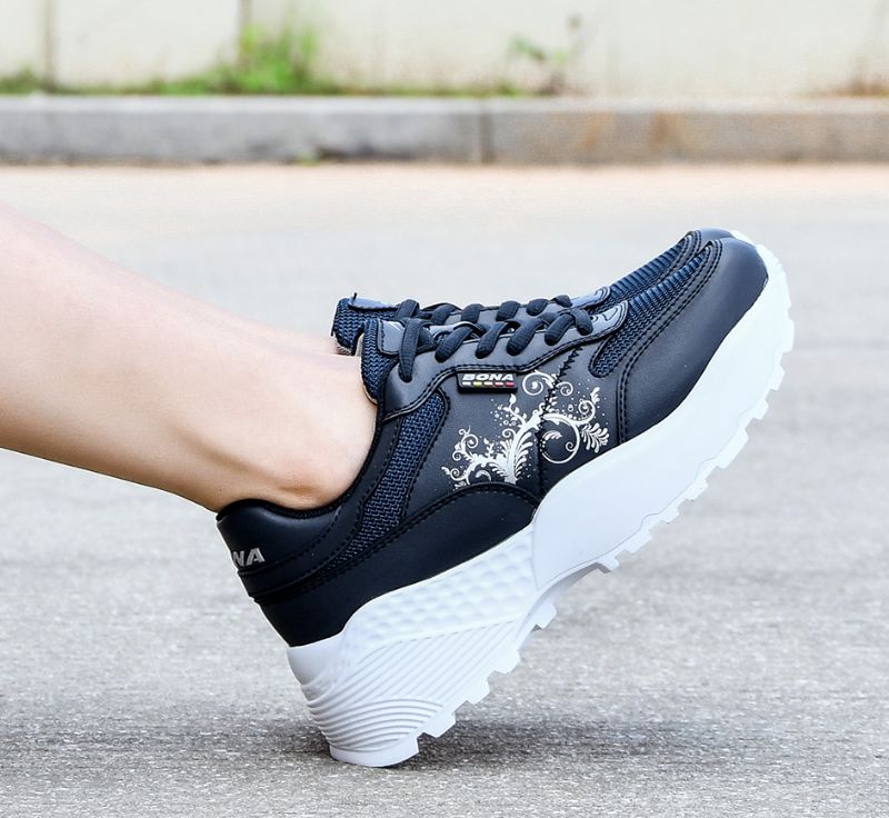 Archi Dames Comfortabele Ademende Sneaker - Wit