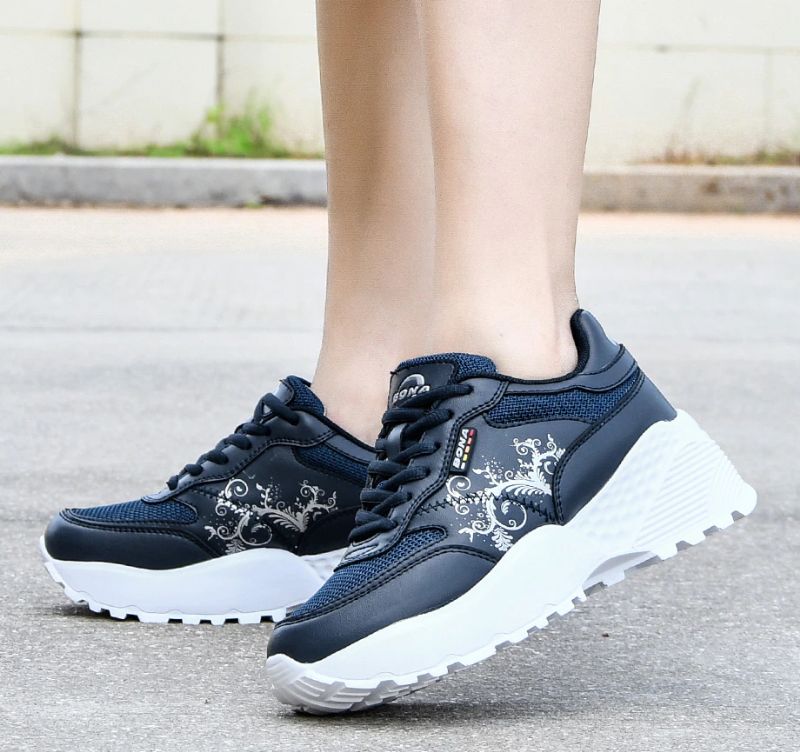 Archi Dames Comfortabele Ademende Sneaker - Wit