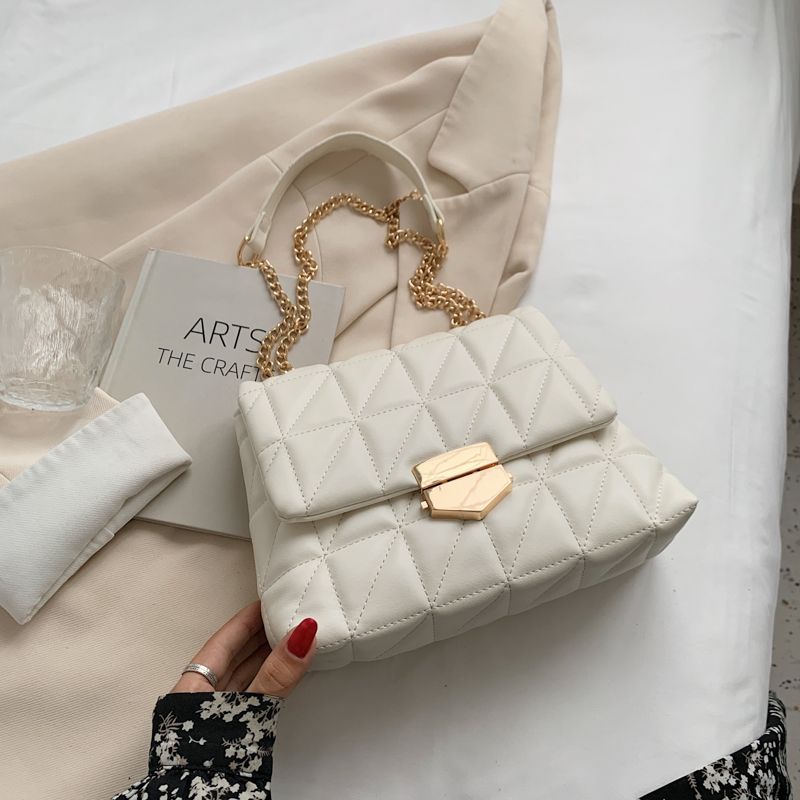 Archi Dames Kleine Hoge Kwaliteit Leren Crossbody Handtas - Zwart