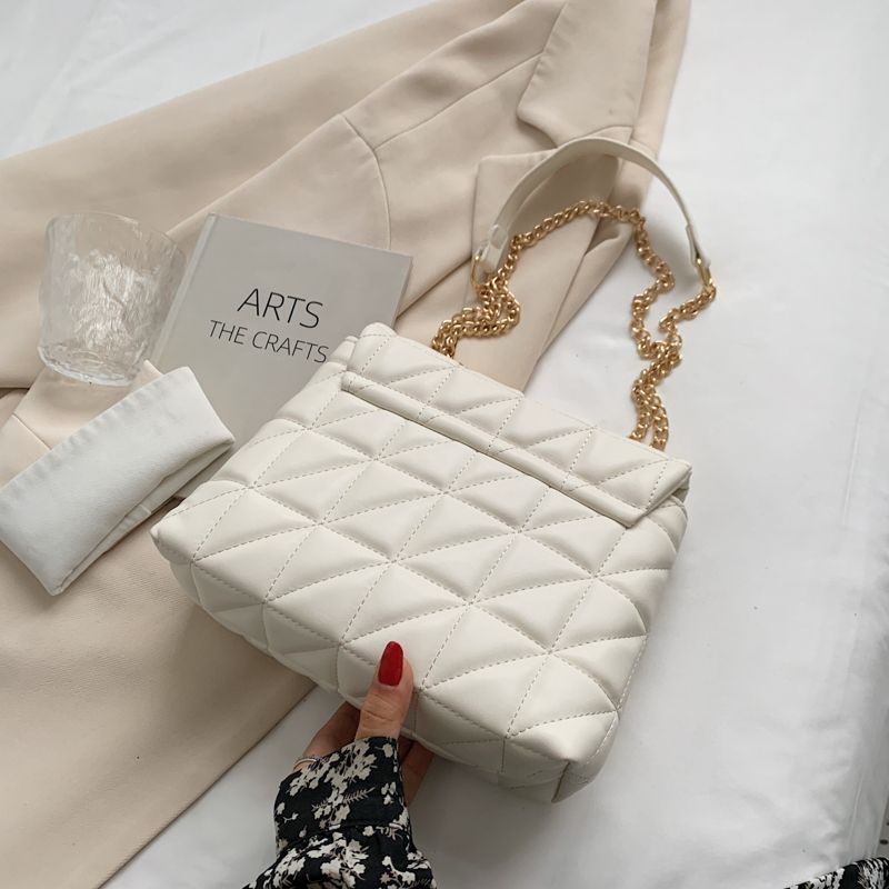 Archi Dames Kleine Hoge Kwaliteit Leren Crossbody Handtas - Zwart