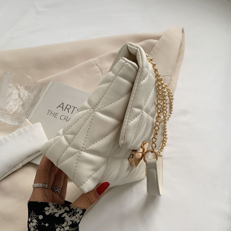 Archi Dames Kleine Hoge Kwaliteit Leren Crossbody Handtas - Zwart