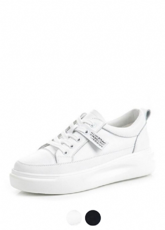 Archi Dames Leren Veterschoen