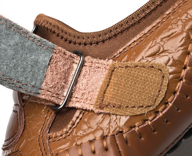 Arduvi Heren Loafers Casual Schoenen - Bruin
