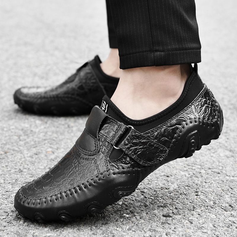Arduvi Heren Loafers Casual Schoenen - Bruin