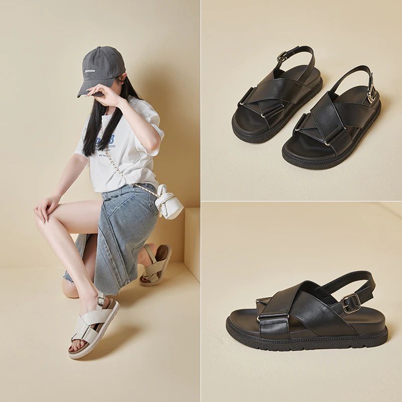 Ariel Dames Sandaal - Beige