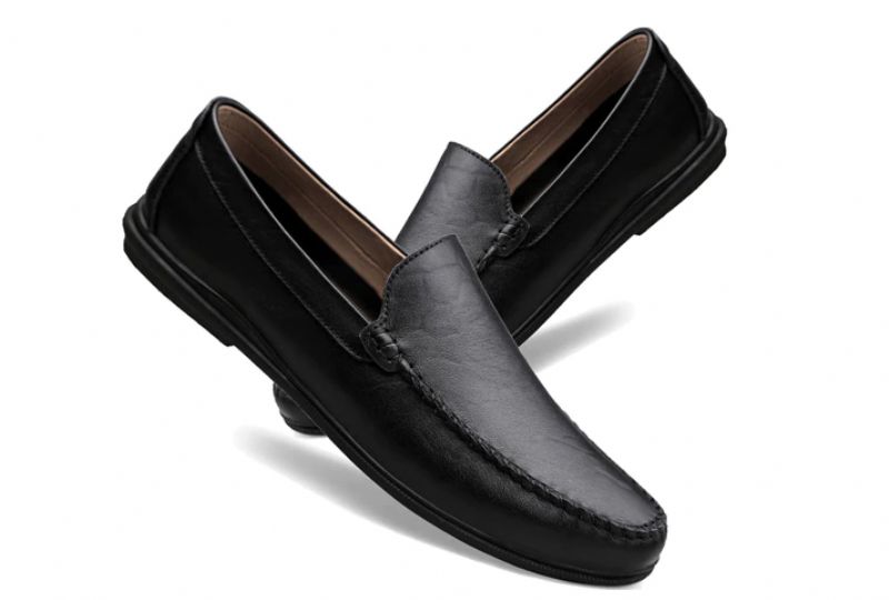 Arion Heren Loafers Luxe Schoenen - Zwart