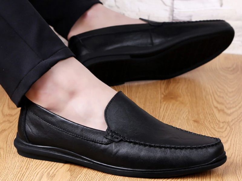 Arion Heren Loafers Luxe Schoenen - Zwart
