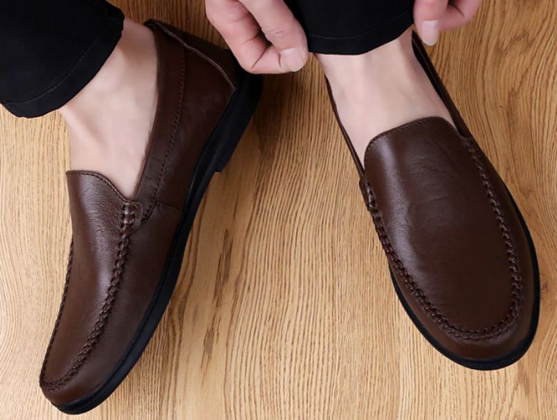 Arion Heren Loafers Luxe Schoenen - Zwart