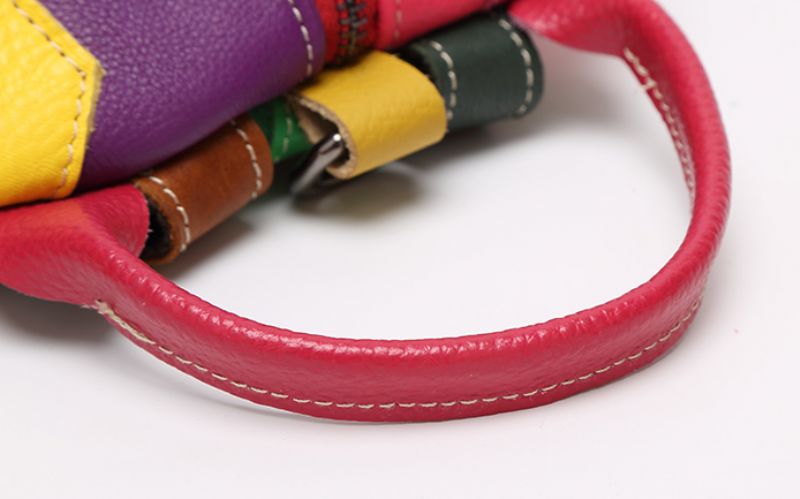 Arka Dames Leren Rugzak - Rood