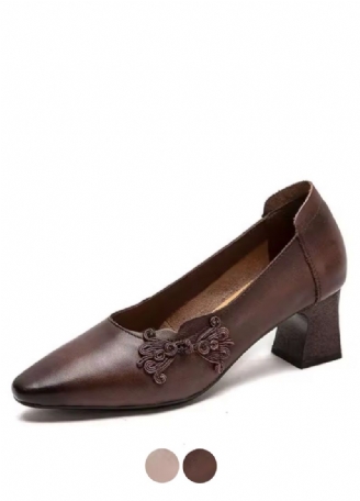 Arleny Dames Jurk Leren Pumps