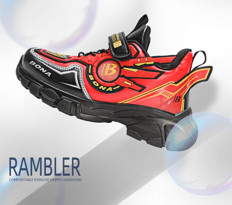 Armel Jongensmode Sneaker - Zwart