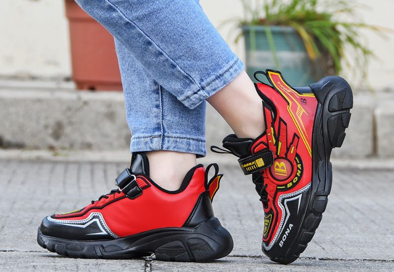 Armel Jongensmode Sneaker - Zwart