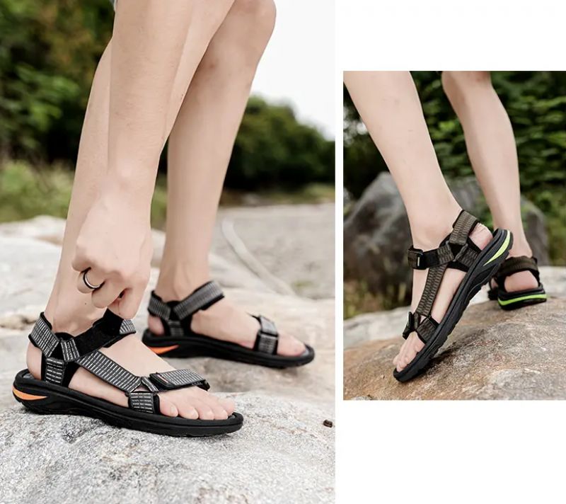 Arminio Heren Zomer Sandalen - Oranje