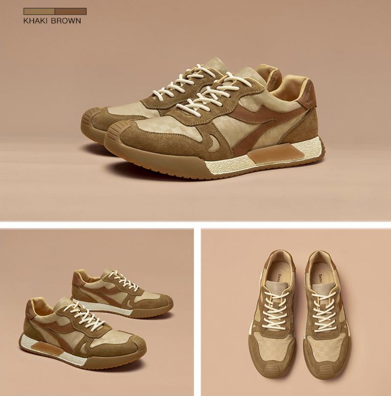 Arriechi Heren Sneaker - Bruin