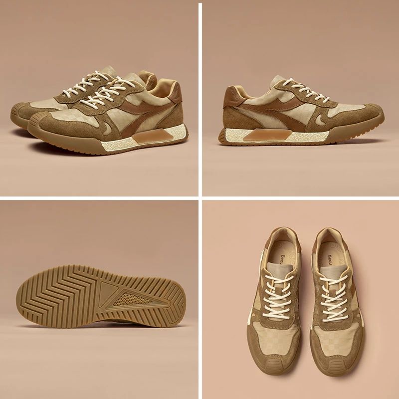 Arriechi Heren Sneaker - Bruin