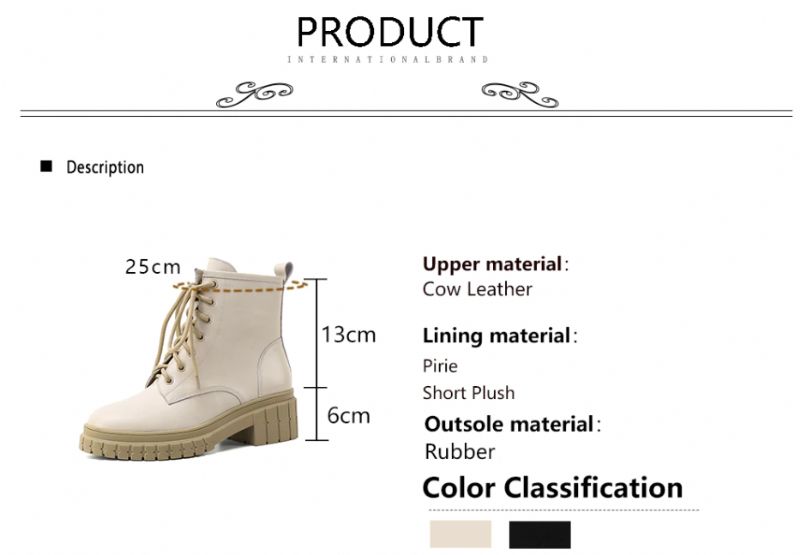 Arrieta Laarzen Enkelhoogte - Beige korte pluche