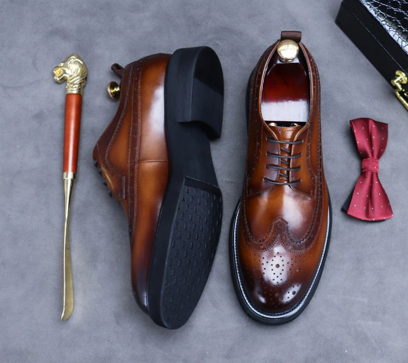 Arrubal Heren Oxford Schoenen - Zwart