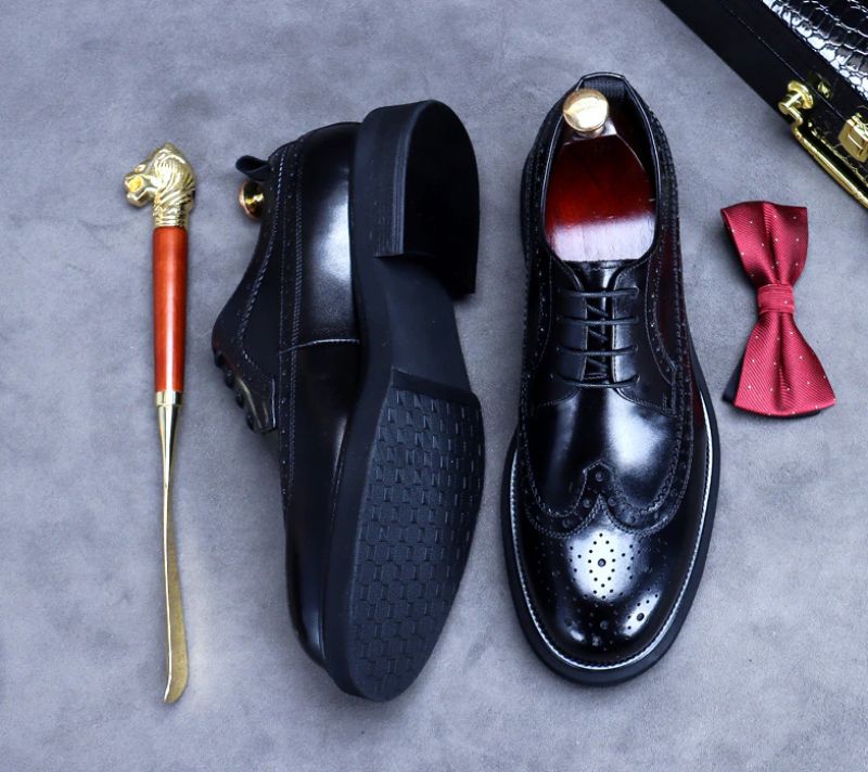 Arrubal Heren Oxford Schoenen - Zwart