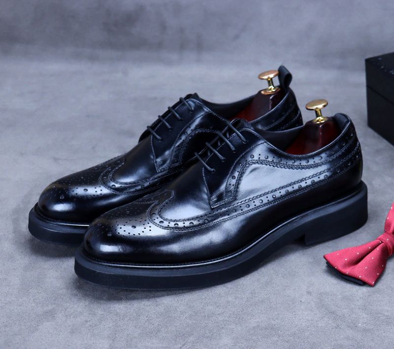 Arrubal Heren Oxford Schoenen - Zwart