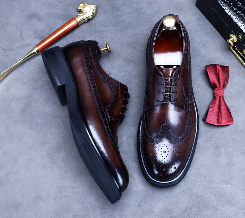 Arrubal Heren Oxford Schoenen - Zwart