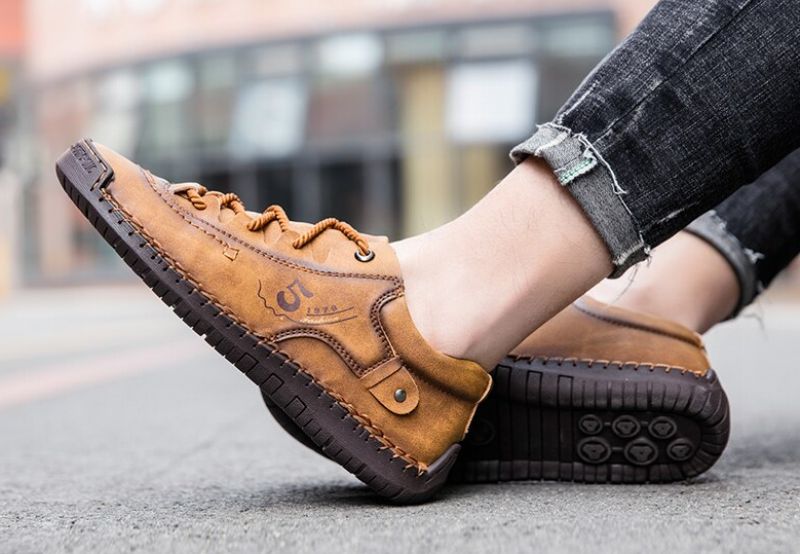 Artner Heren Loafers Casual Schoenen - Bruin