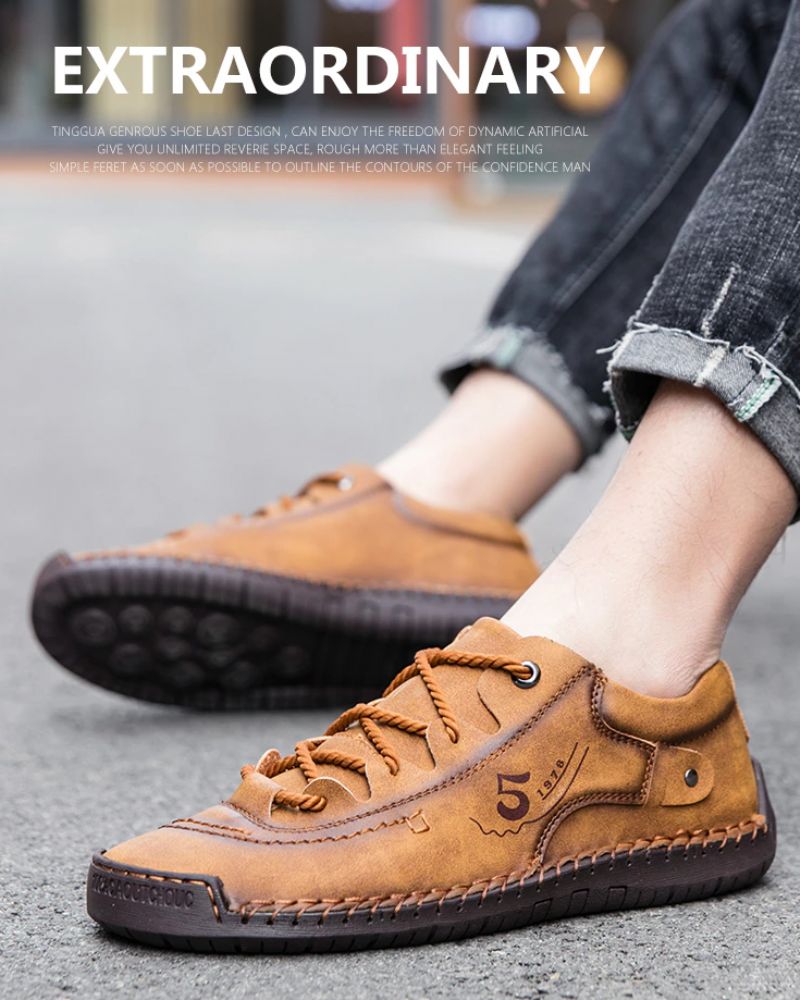 Artner Heren Loafers Casual Schoenen - Bruin